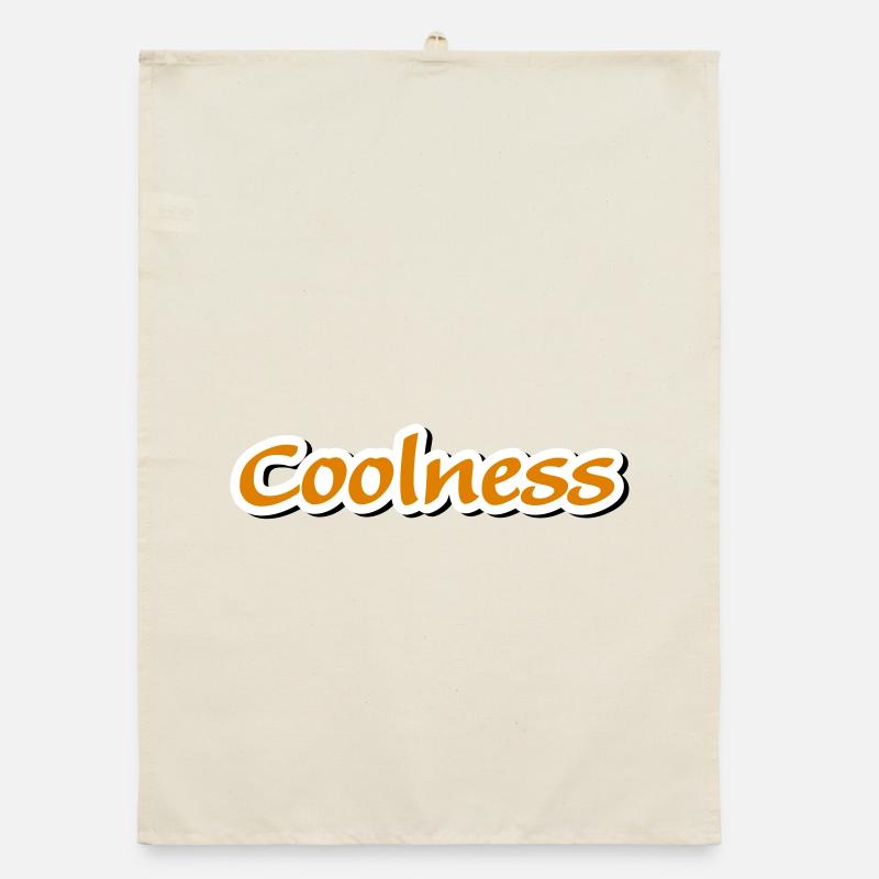 coolness claim Vectorgraphic Organic Geschirrtuch