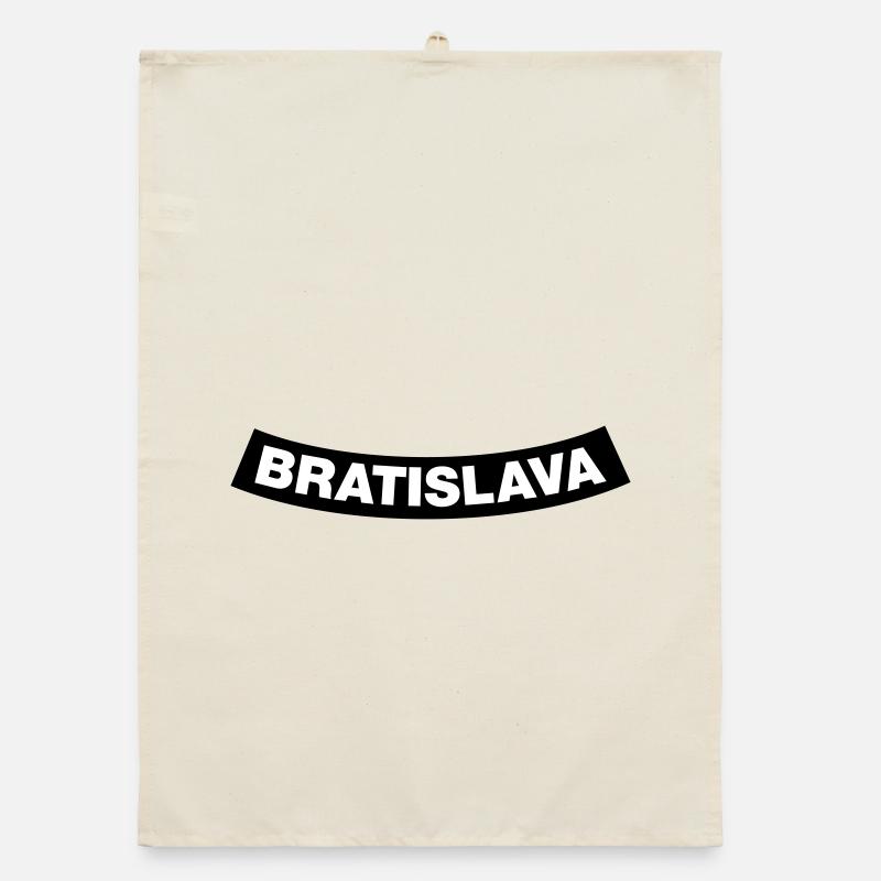 Bratislava Chapter Element (JGA MC-Rocker-Design) Organic Geschirrtuch