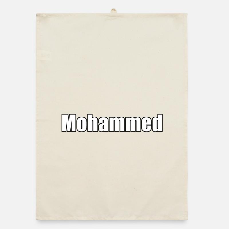 Muhammad - (Human name) Organic dish towel
