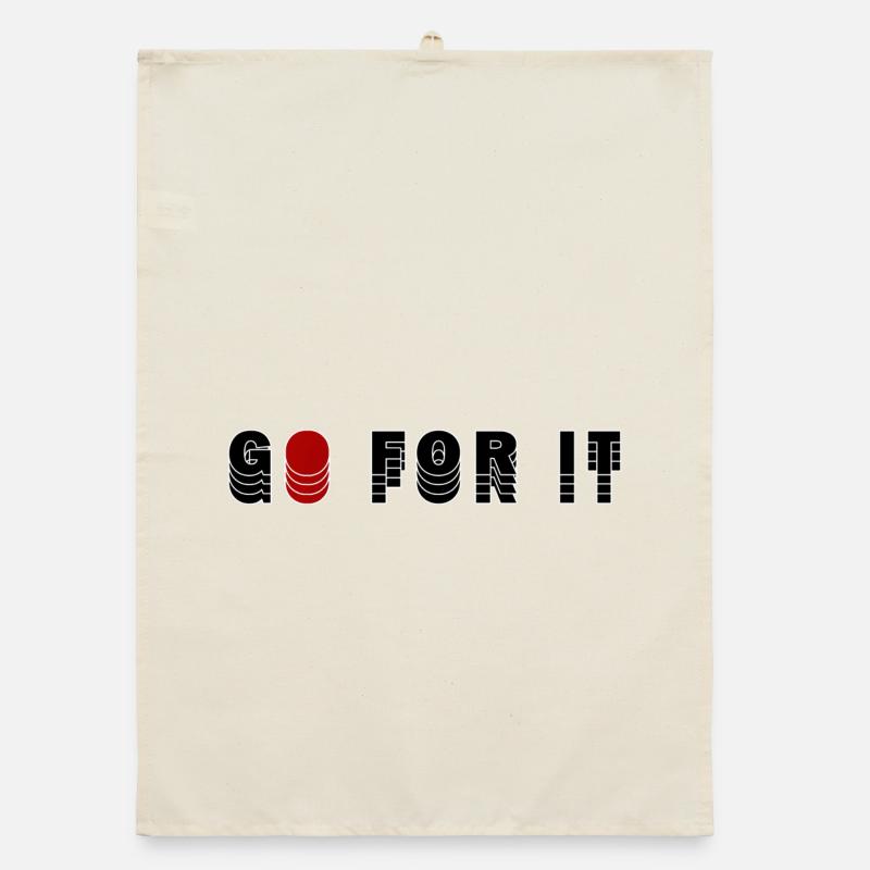 GO FOR IT Organic Geschirrtuch