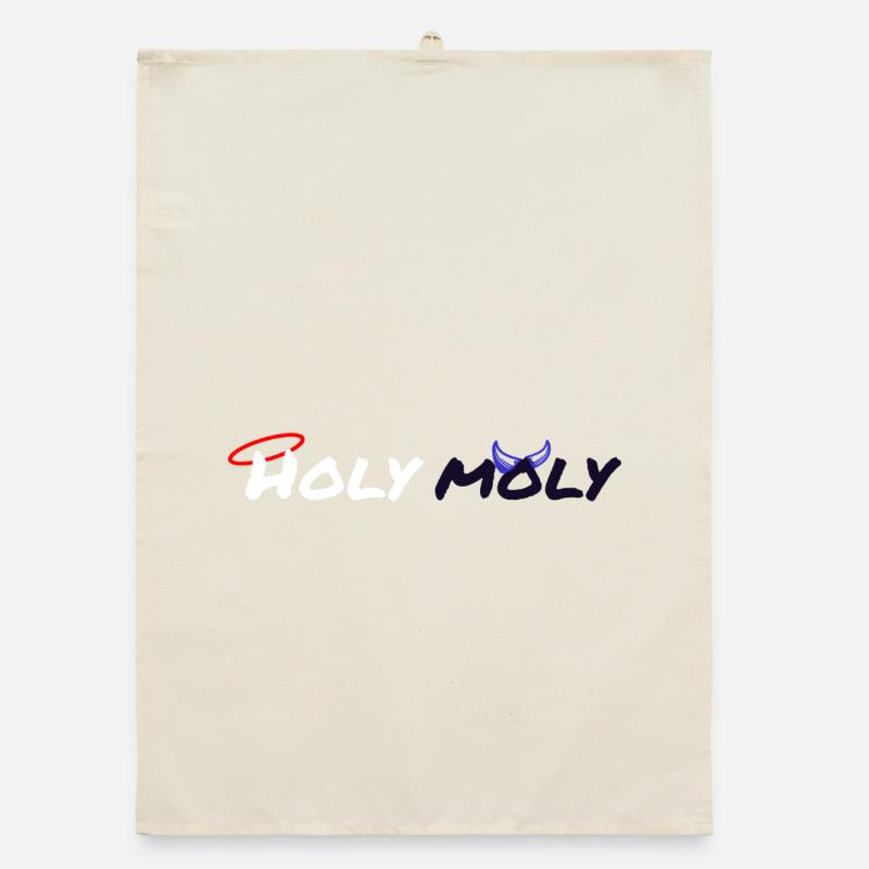 Heiliger Moly-Design Organic Geschirrtuch