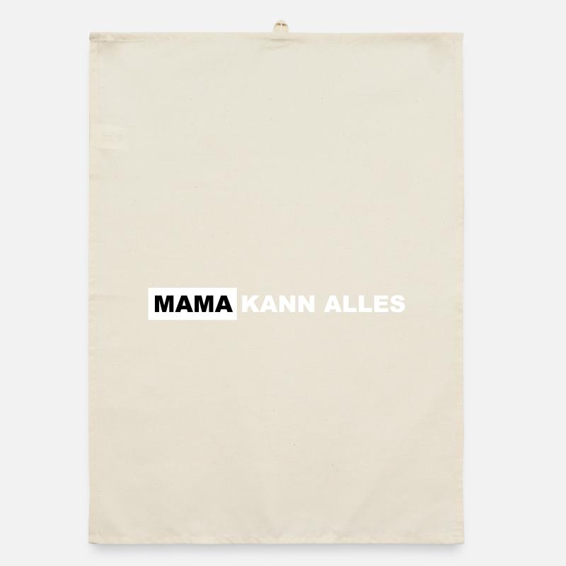 Mom can do everything Power Mom Organic dish towel