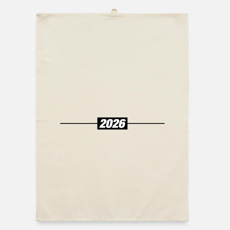 2026 year element Organic dish towel