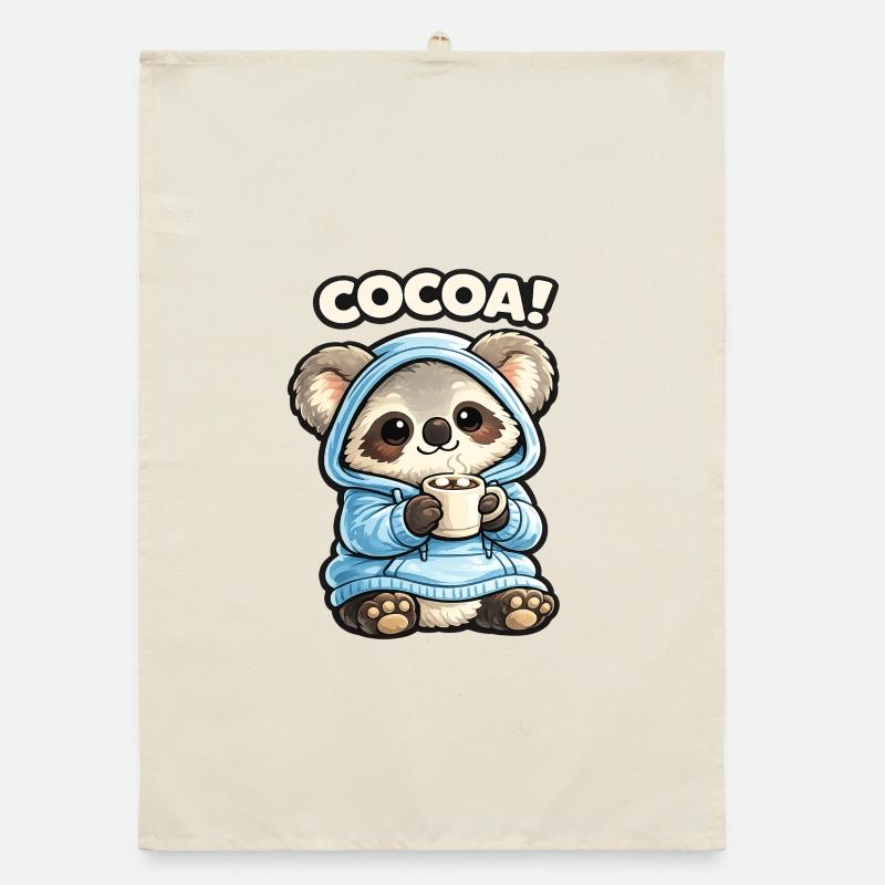 Sweat à capuche Cocoa Panda Torchon bio