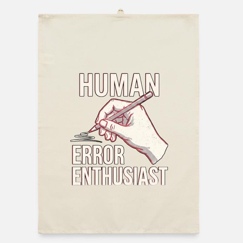 Human Error Organic Geschirrtuch
