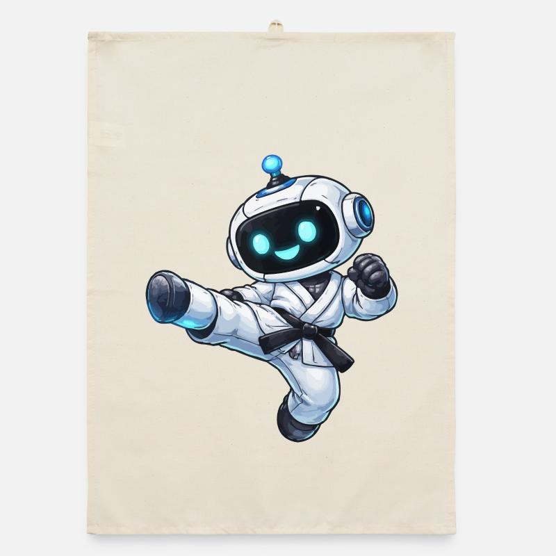 Robot de combat en karaté Torchon bio