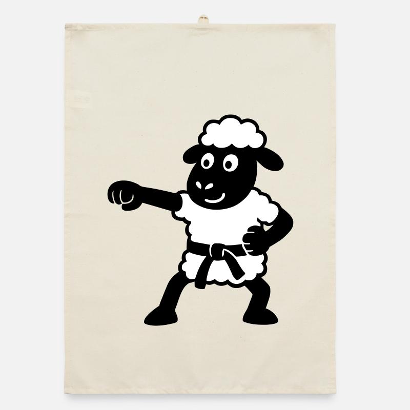 Karaté Mouton Torchon bio