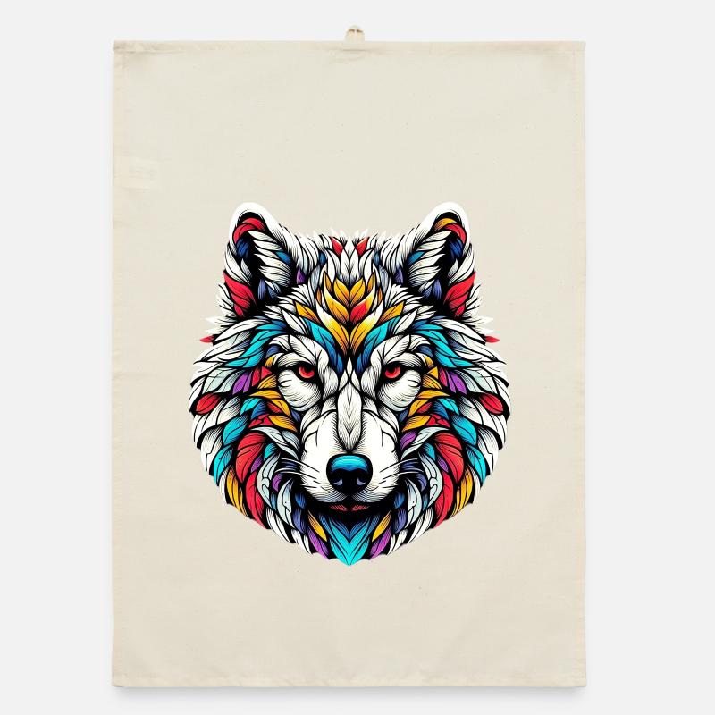 Wolf Organic Geschirrtuch