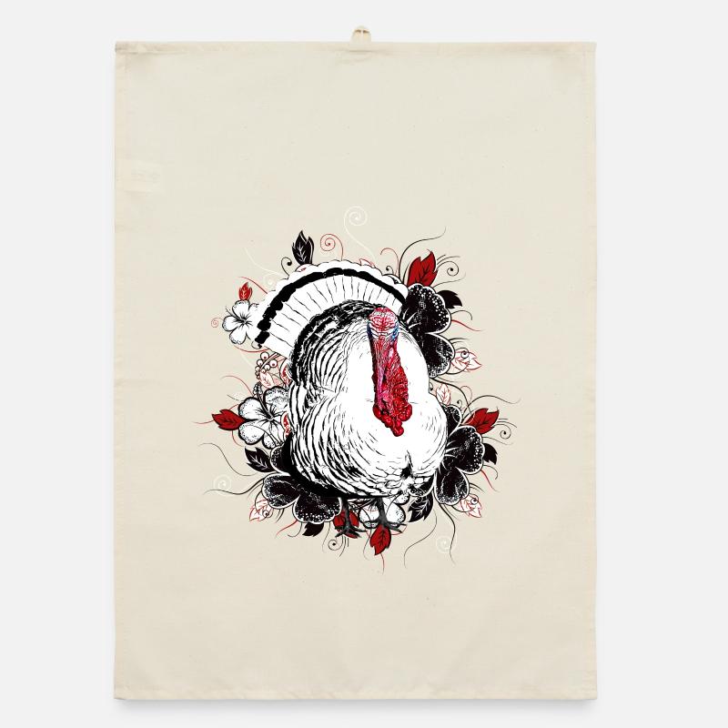 Pute - Organic Geschirrtuch - Natur
