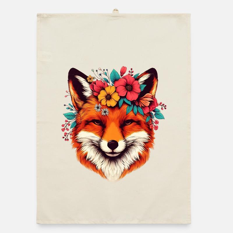 Fox Organic dish towel