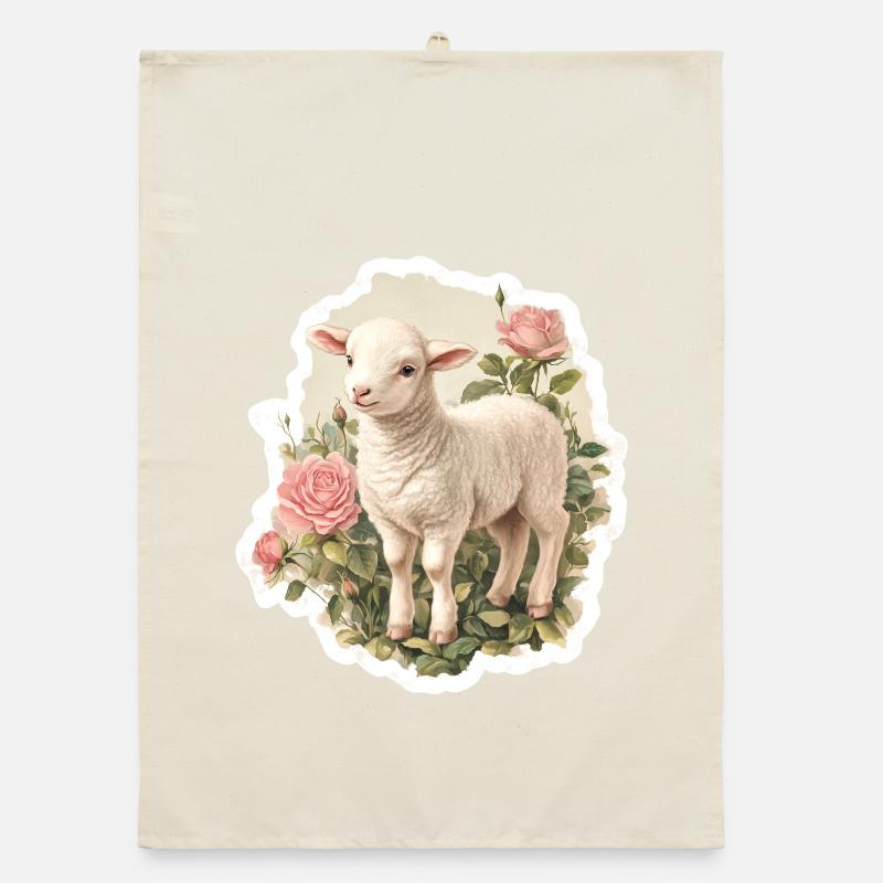 Lamb Organic dish towel