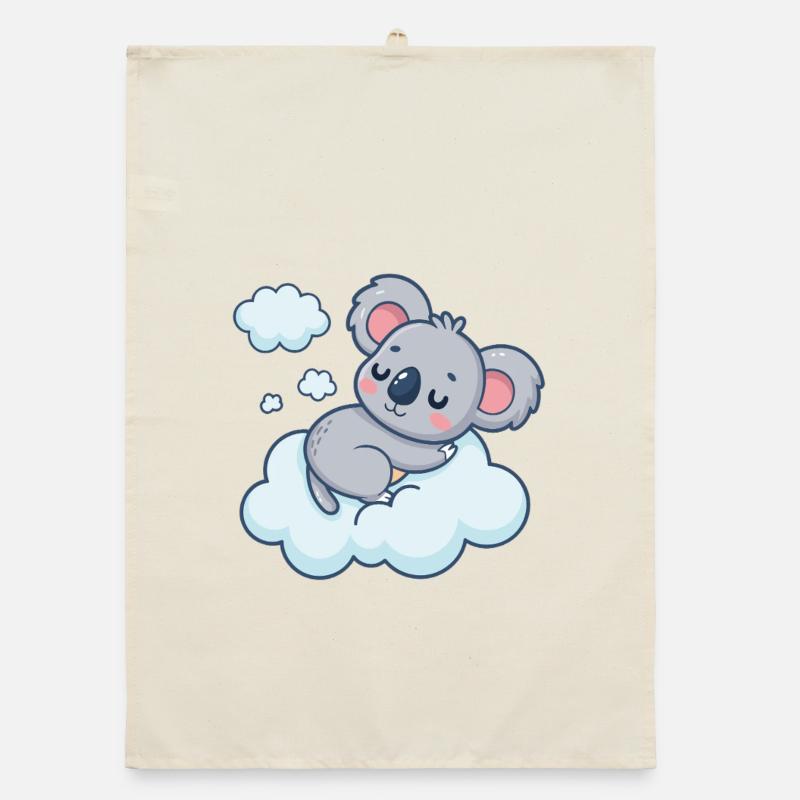 Nuage Koala Somnolent Torchon bio