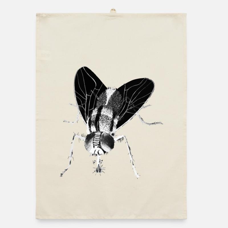 Mouche - Insecte Torchon bio