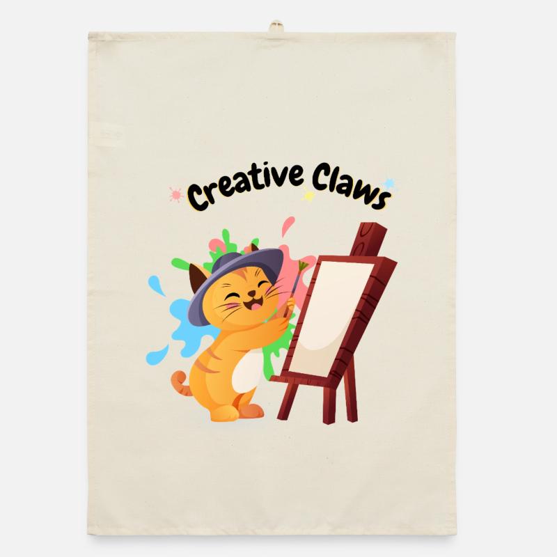 creative_claws Organic dish towel