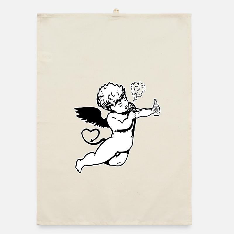 Demon-Ange - Torchon bio - nature
