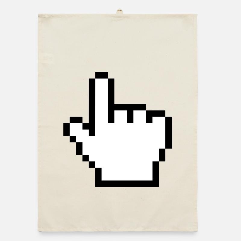 Main de souris originale Torchon bio