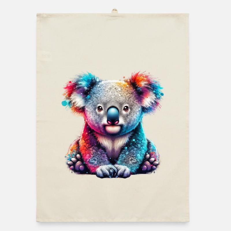 Koala - Torchon bio - nature