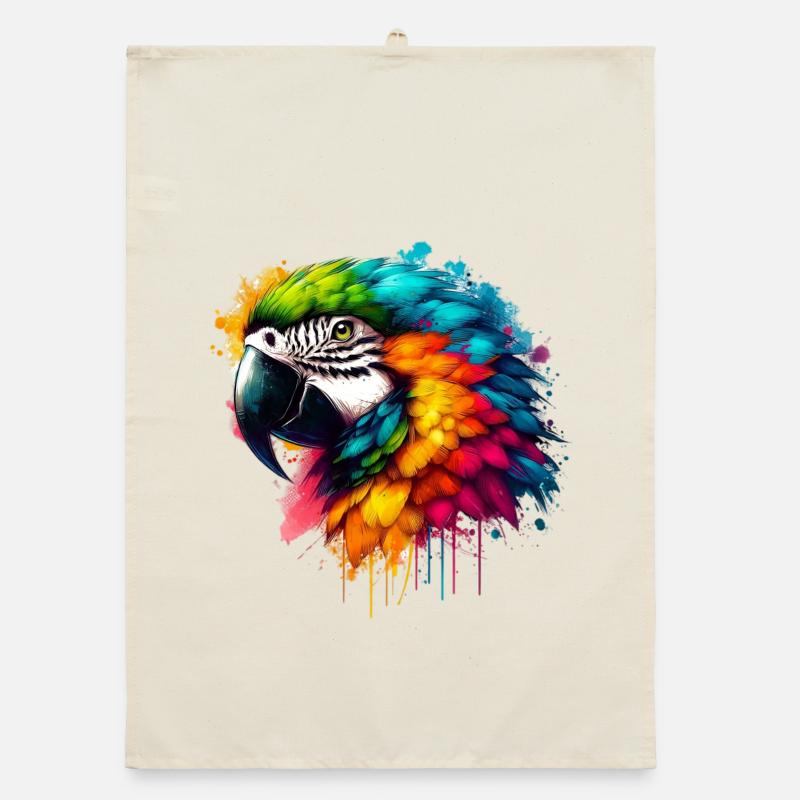 Parrot Organic dish towel