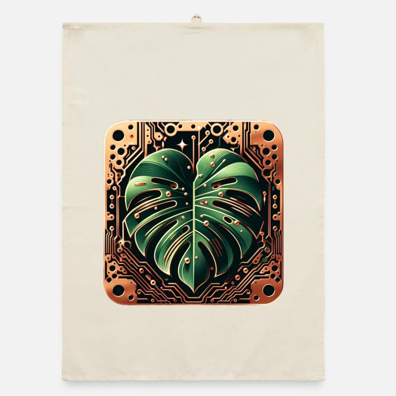 Conception de circuits imprimés Cybernetic Monstera Torchon bio