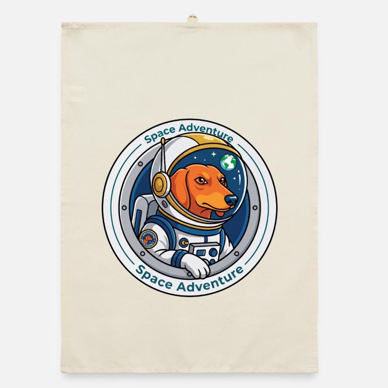 Aventure spatiale Teckel : Mission Weltall Torchon bio