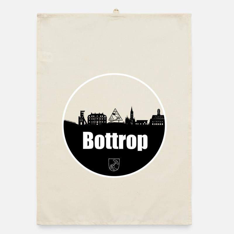 Bottrop Transparency Skyline Organic dish towel
