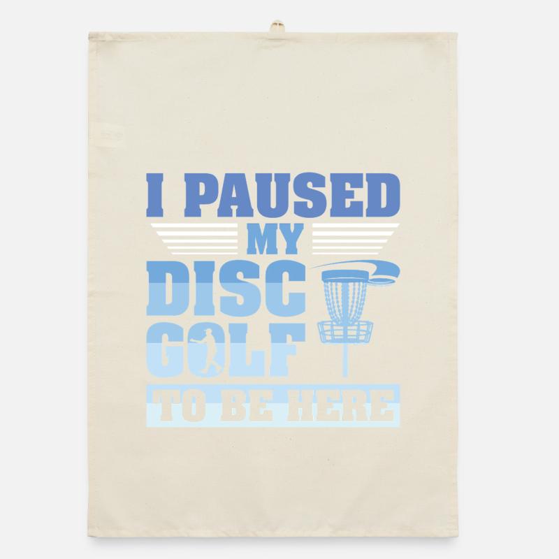 Cadeaux de disc golf Disc Golf Torchon bio