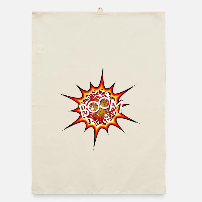 Explosion, bomb, explosion, bomb # Organic dish towel