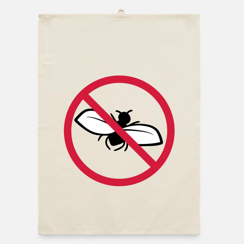 Fly Forbidden Shield Organic dish towel