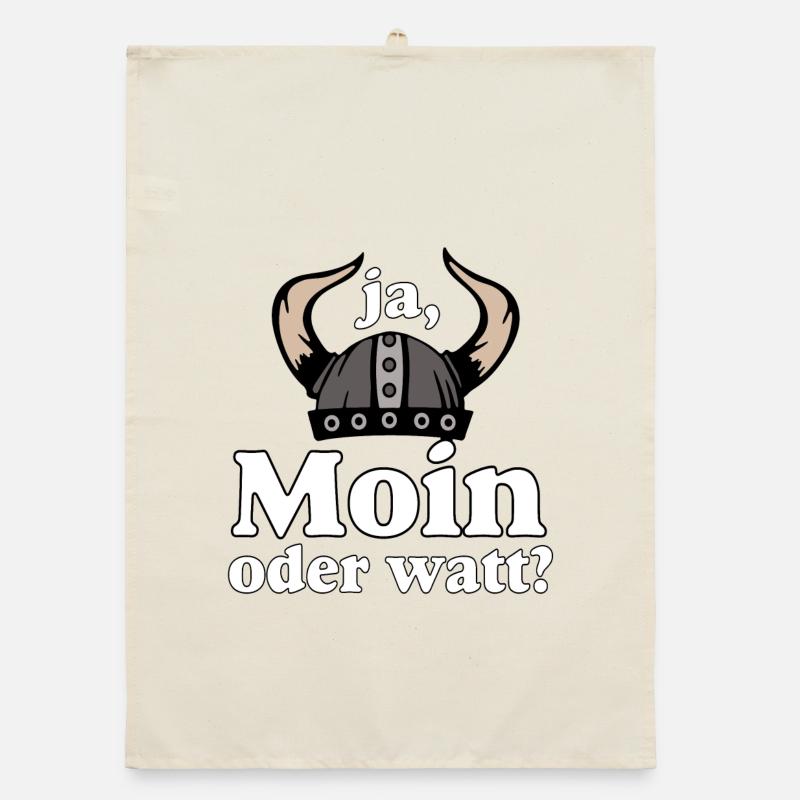 Ja Moin oder Watt? Nordisch Humor Torchon bio