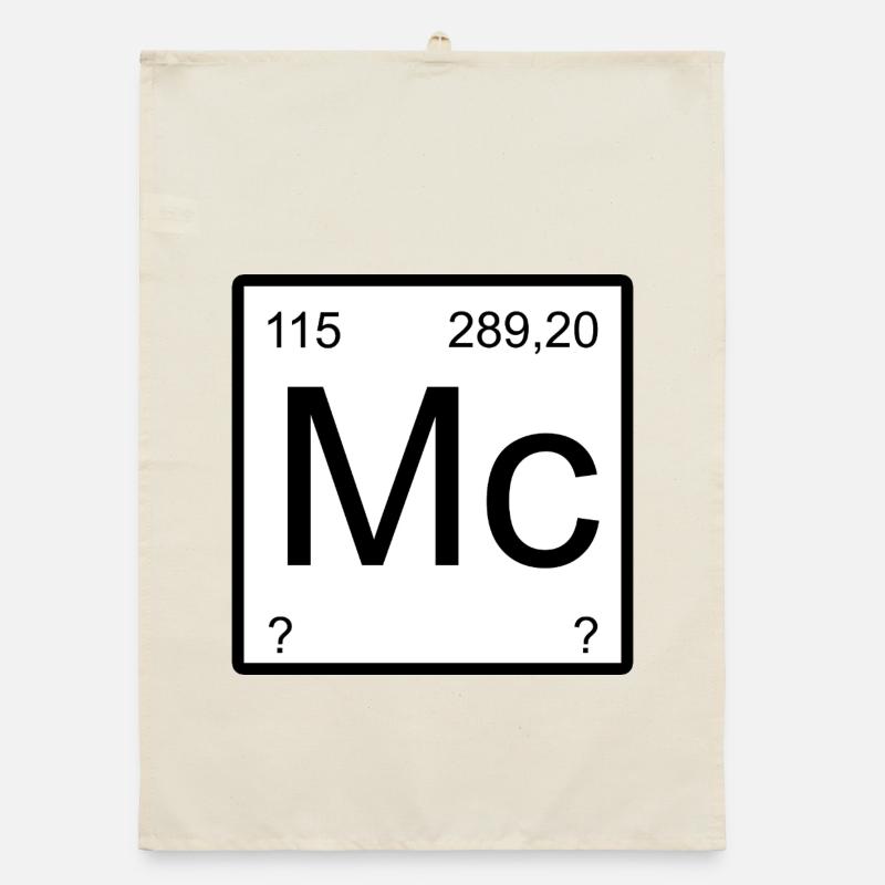 Bloc à éléments minimaux Moscovium Torchon bio