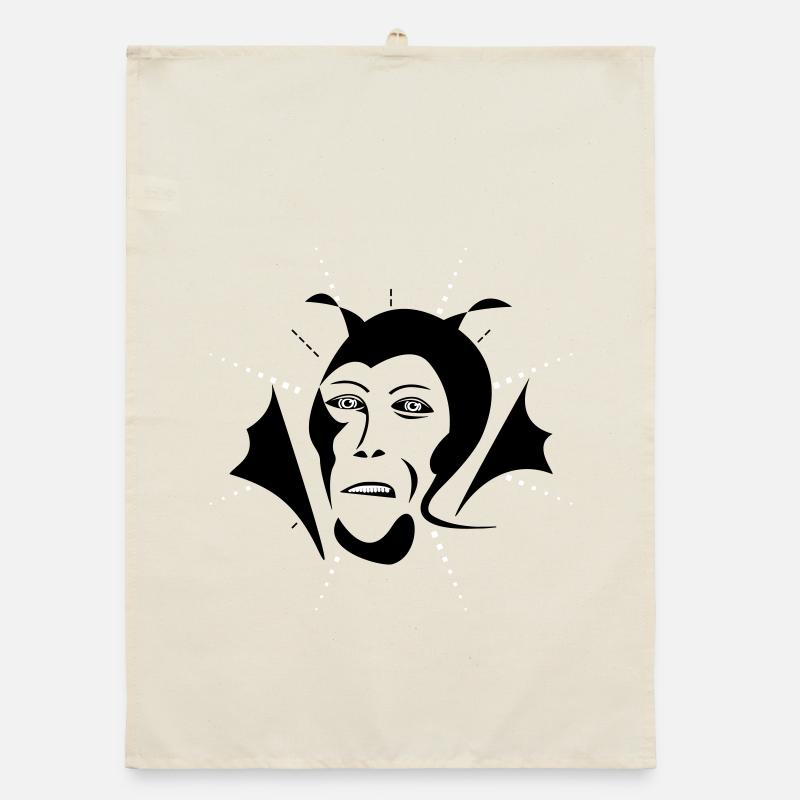 Diable / Teufel - Torchon bio - nature