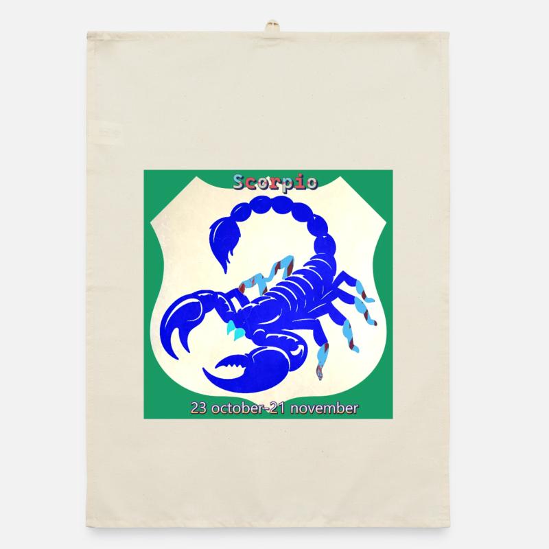 scorpion Organic dish towel