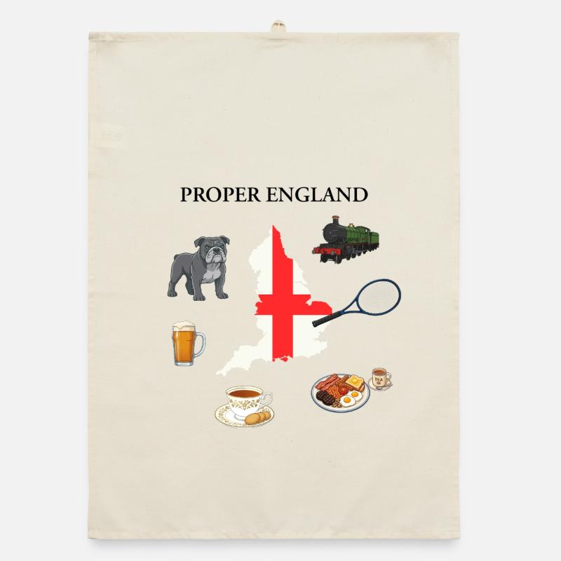 L’ANGLETERRE CORRECTE Torchon bio