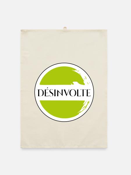 Désinvolte  - Torchon bio - nature - Devant
