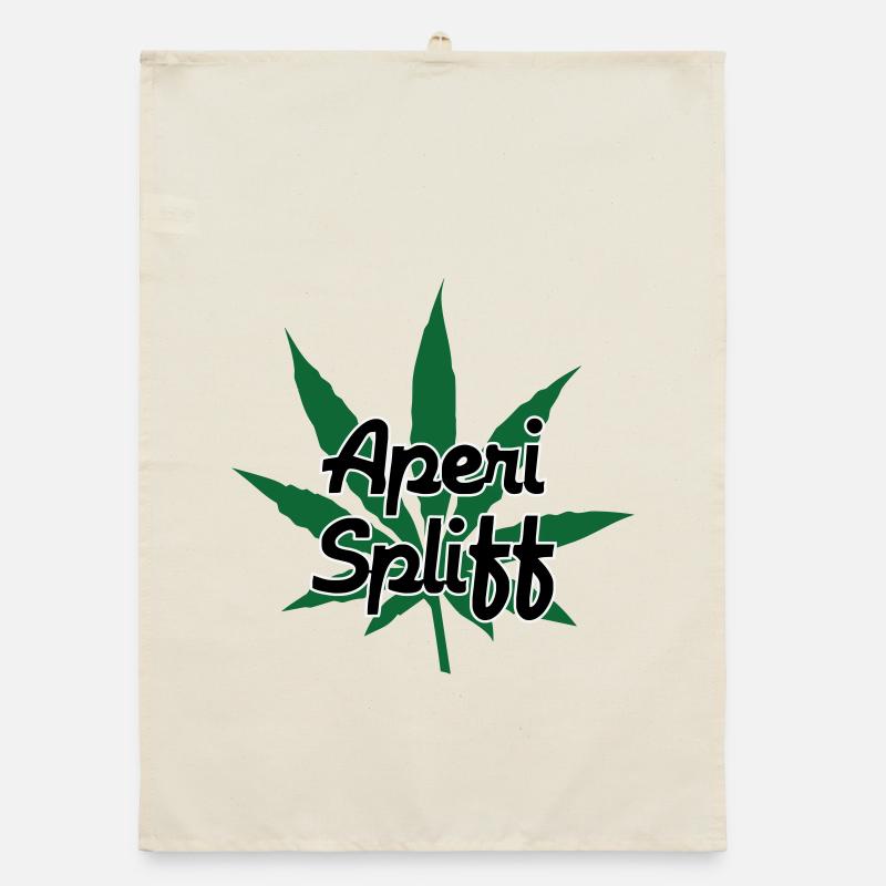 Aperi Spliff - Cannabis - Weed Organic dish towel