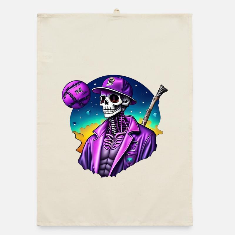 Skeleton Organic dish towel