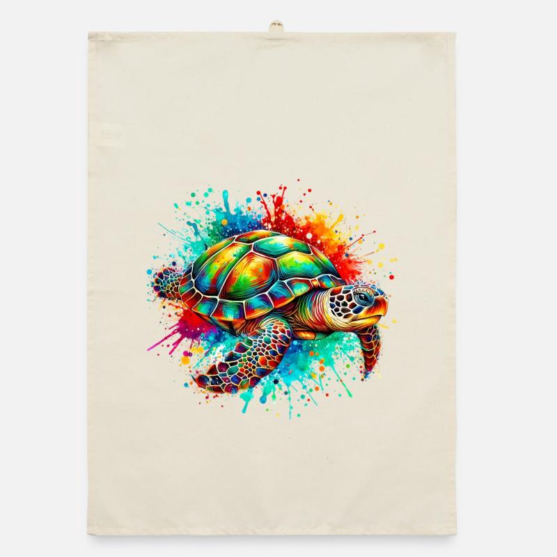Turtle Organic dish towel
