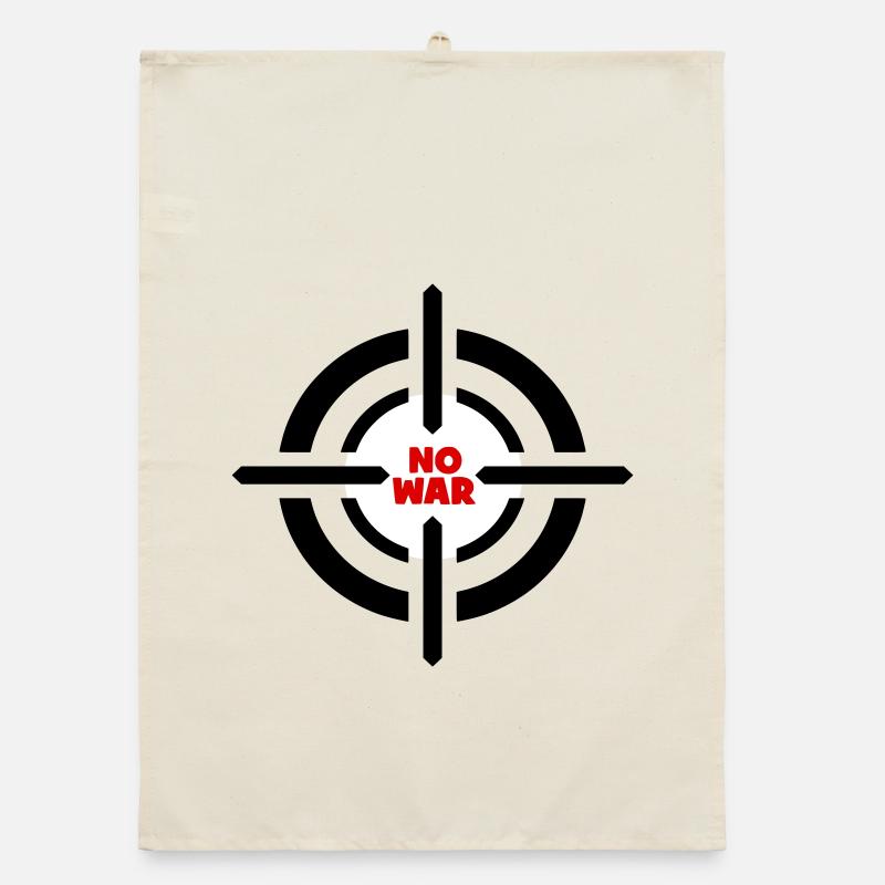 Emblème No War Torchon bio