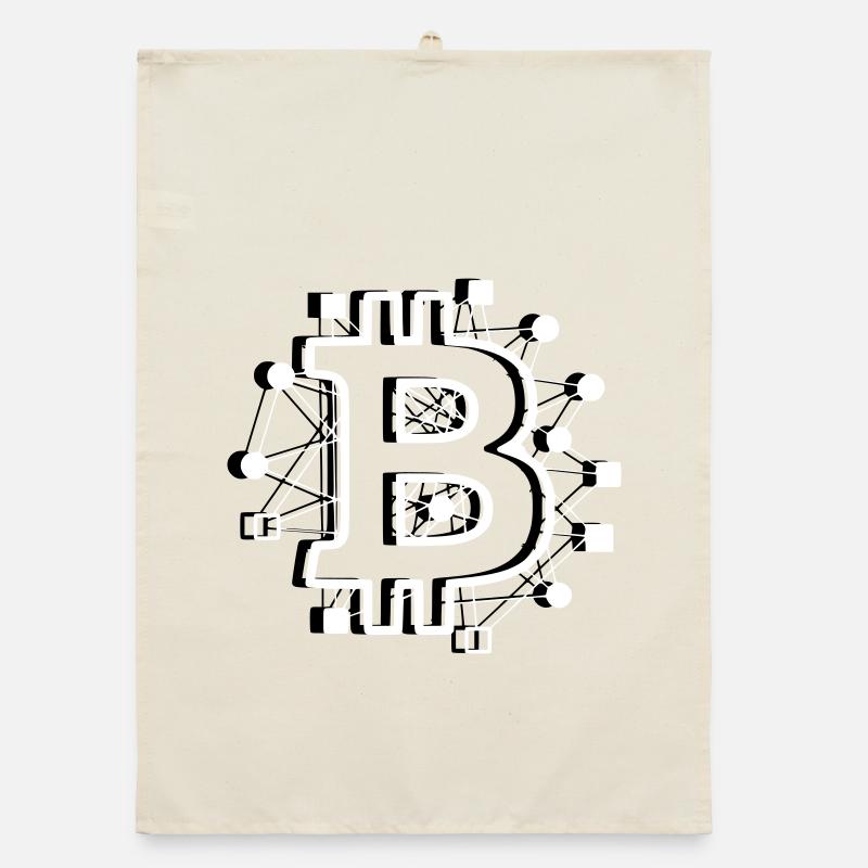 Crypto technologique de circuit de circuit Bitcoin Torchon bio