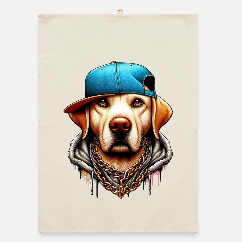 Hund Organic Geschirrtuch