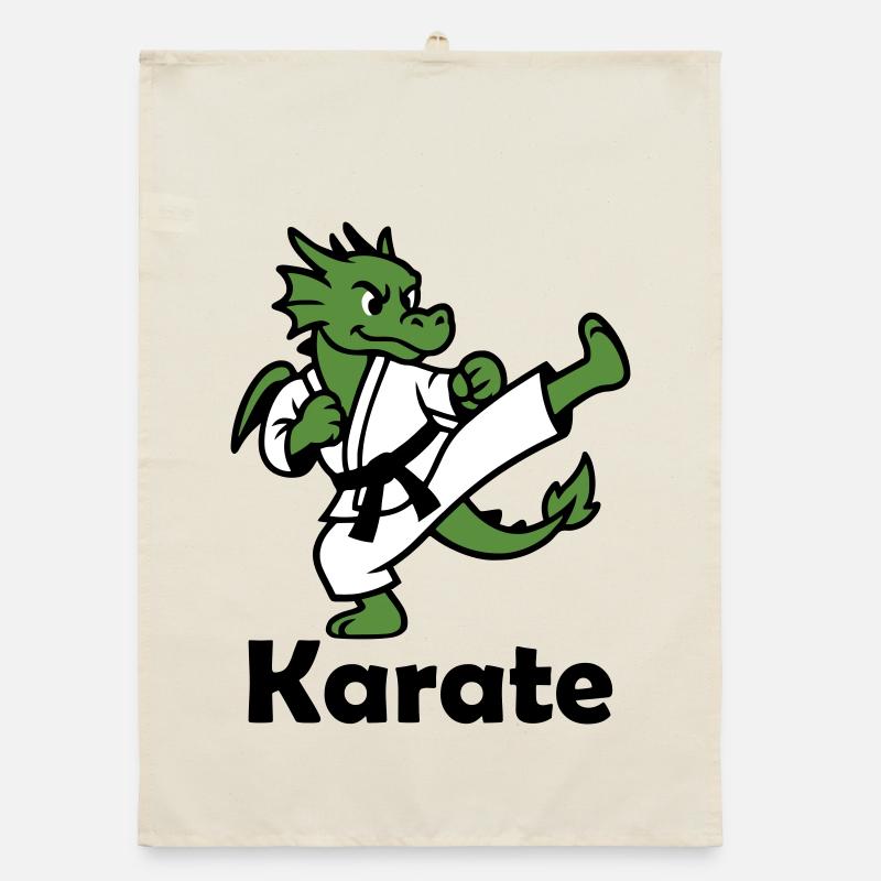 Karaté Dragon Torchon bio