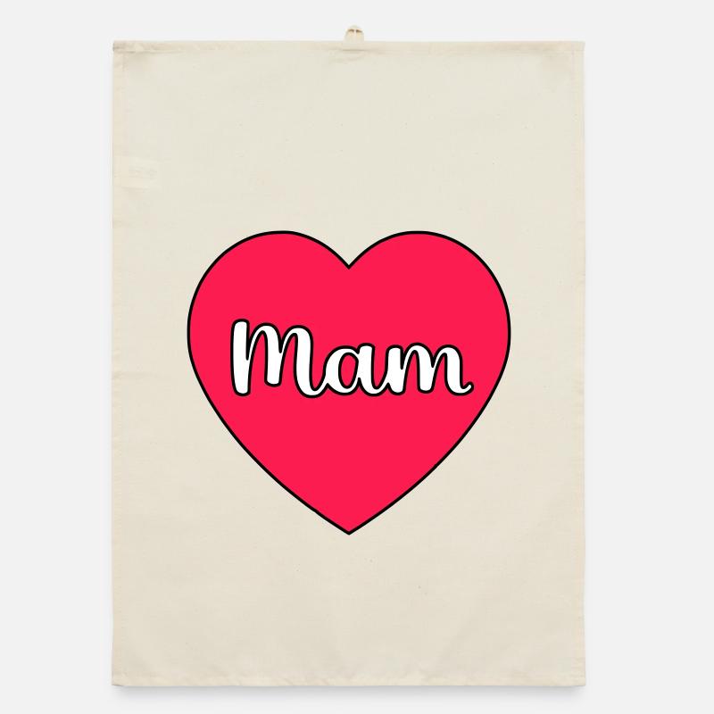 Maman Hart - Torchon bio - nature