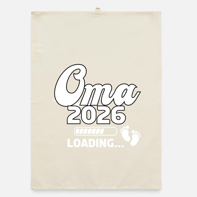 Oma 2026 Loading Design Organic Geschirrtuch