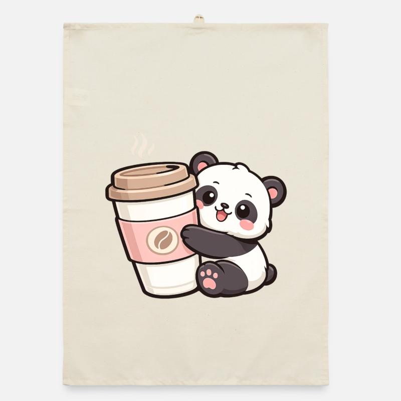 KaffeePanda Cuddly Hero Organic dish towel