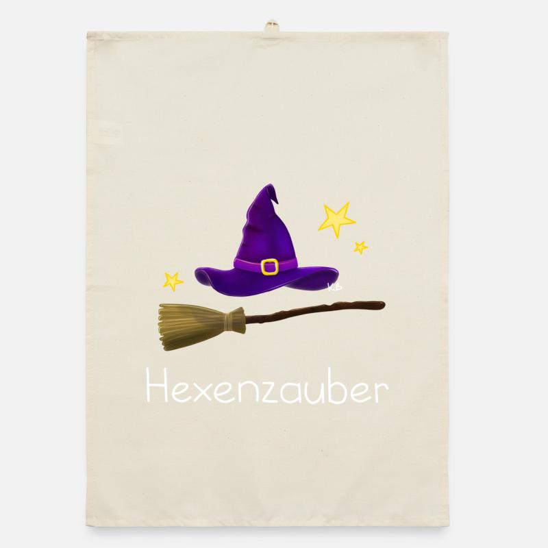 Witch Spell Organic dish towel