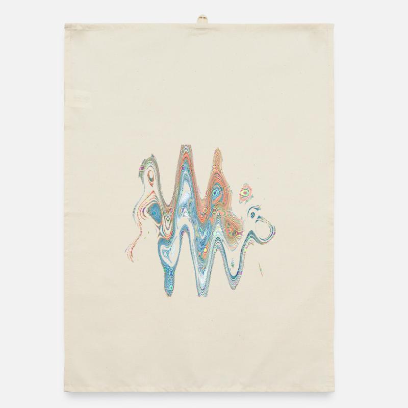 Design retro 20th Organic dish towel
