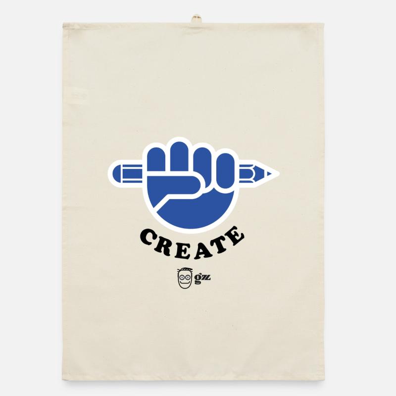 Create ! Dos - Torchon bio - nature