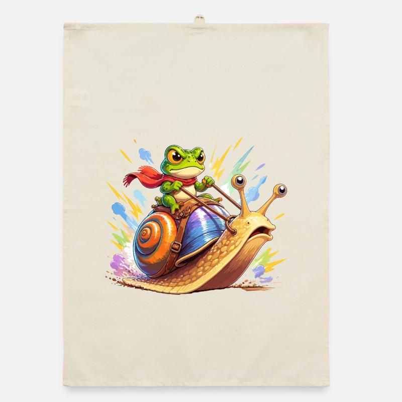 Froschritter sur l’escargot Torchon bio