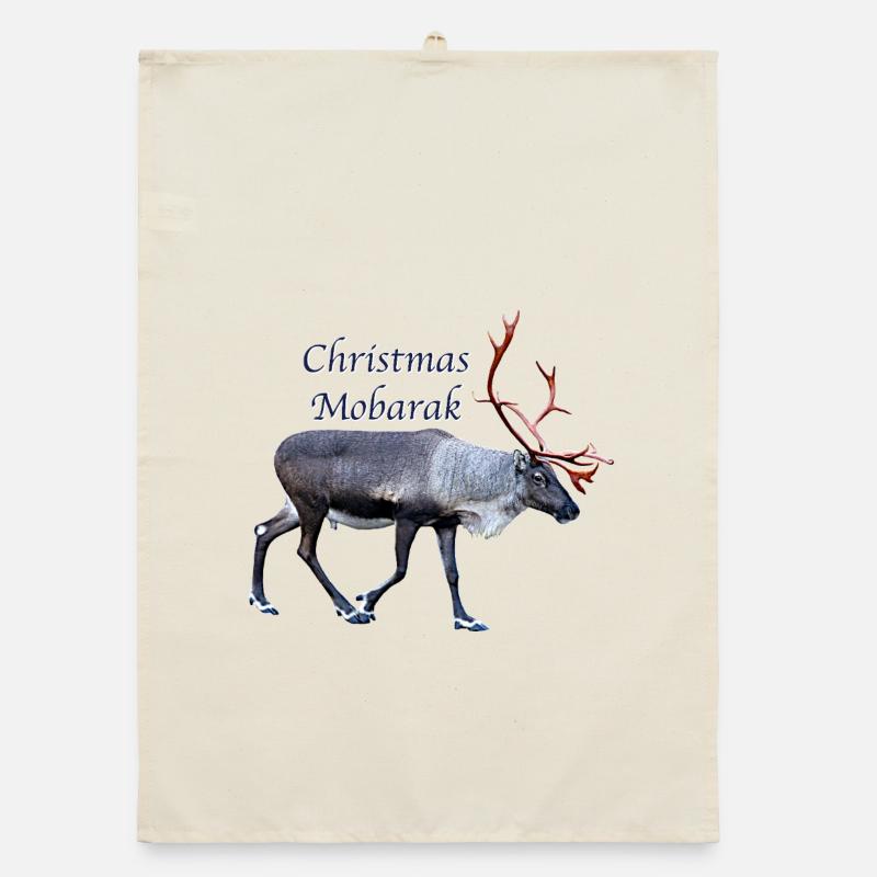 Christmas Mobarak Organic dish towel