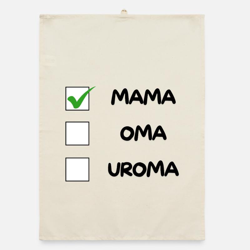 MAMA Checklist Organic dish towel